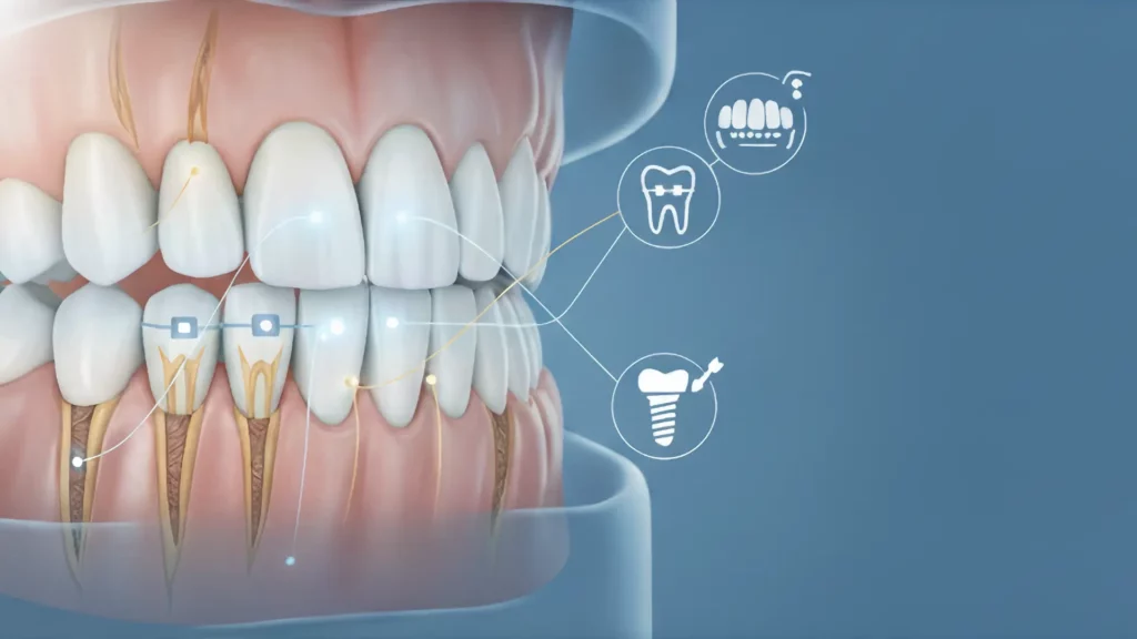 intervention pluridisciplinaire dans un greffe gingivale